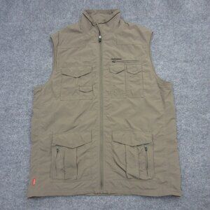 Craghoppers Insect Shield Cargo Vest Mens XL Full Zip Outdoor Hike